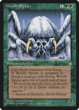 naokuroshop MTG [ICE][279][緑][C][EN][Woolly Spider] NM