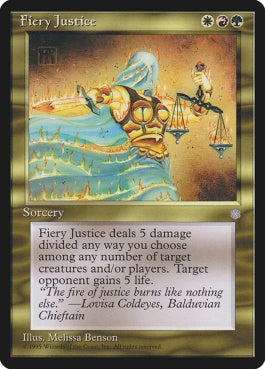 naokuroshop MTG [ICE][288][多][R][EN][Fiery Justice] NM