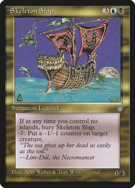 naokuroshop MTG [ICE][301][多][R][EN][Skeleton Ship] NM