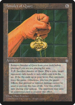 naokuroshop MTG [ICE][308][][R][EN][Amulet of Quoz] NM