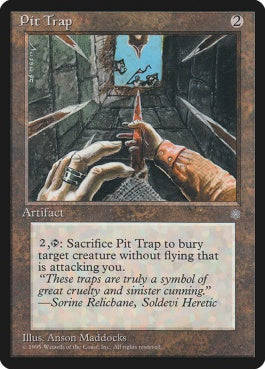 naokuroshop MTG [ICE][333][][U][EN][Pit Trap] NM