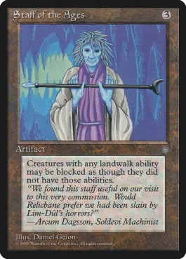 naokuroshop MTG [ICE][340][][R][EN][Staff of the Ages] NM