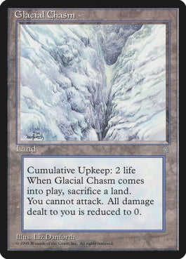 naokuroshop MTG [ICE][353][][U][EN][Glacial Chasm] NM