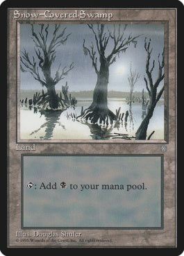 naokuroshop MTG [ICE][372][][C][EN][Snow-Covered Swamp] NM