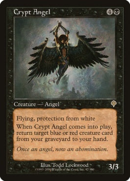 naokuroshop MTG [INV][097][黒][R][EN][墓所の天使/Crypt Angel] NM