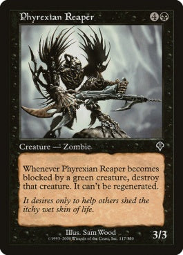 naokuroshop MTG [INV][117][黒][C][JP][ファイレクシアの死神/Phyrexian Reaper] NM