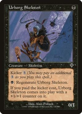 naokuroshop MTG [INV][134][黒][C][JP][アーボーグの骸骨/Urborg Skeleton] NM