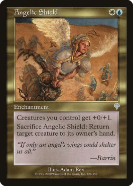 naokuroshop MTG [INV][228][多][U][JP][天使の盾/Angelic Shield] NM