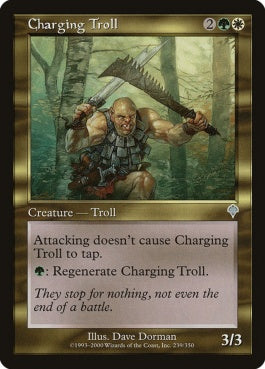 naokuroshop MTG [INV][239][多][U][JP][突進するトロール/Charging Troll] NM