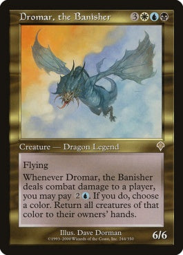 naokuroshop MTG [INV][244][多][R][JP][追放するものドロマー/Dromar, the Banisher] NM