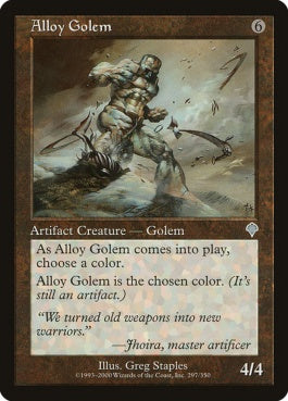 naokuroshop MTG [INV][297][茶][U][JP][合金のゴーレム/Alloy Golem] NM