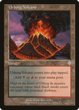 naokuroshop MTG [INV][330][土地][U][JP][アーボーグの火山/Urborg Volcano] NM