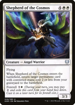 naokuroshop MTG [KHM][028][白][U][EN][星界の番人/Shepherd of the Cosmos] NM