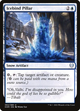 naokuroshop MTG [KHM][062][青][U][EN][氷縛りの柱/Icebind Pillar] NM