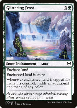 naokuroshop MTG [KHM][171][緑][C][EN][輝く霜/Glittering Frost] NM