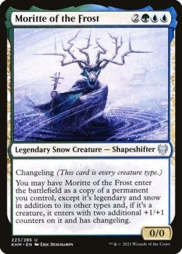 naokuroshop MTG [KHM][223][多][U][EN][霜のモーリット/Moritte of the Frost] NM