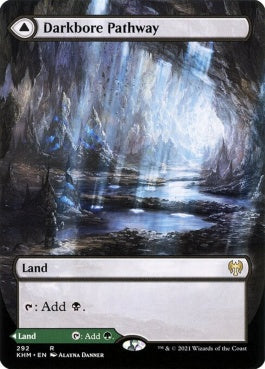 naokuroshop MTG [KHM][292][土地][R][EN][闇孔の小道/Darkbore Pathway] NM