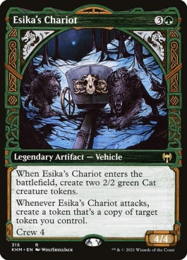 naokuroshop MTG [KHM][315][緑][R][EN][エシカの戦車/Esika's Chariot] NM