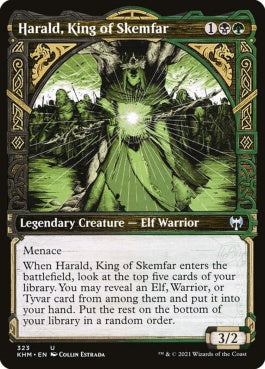 naokuroshop MTG [KHM][323][多][U][EN][スケムファーの王、ヘラルド/Harald, King of Skemfar] NM