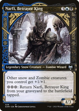 naokuroshop MTG [KHM][329][多][U][EN][背信の王、ナーフィ/Narfi, Betrayer King] NM