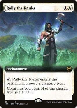 naokuroshop MTG [KHM][336][白][R][EN][兵員の結集/Rally the Ranks] NM