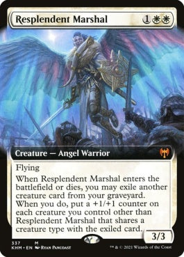 naokuroshop MTG [KHM][337][白][M][EN][輝かしい司令官/Resplendent Marshal] NM