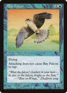 naokuroshop MTG [MIR][054][青][C][EN][入り江の鷹/Bay Falcon] NM