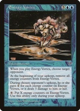 naokuroshop MTG [MIR][064][青][R][EN][エネルギーの渦/Energy Vortex] NM