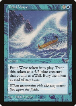 naokuroshop MTG [MIR][100][青][U][EN][高波/Tidal Wave] NM