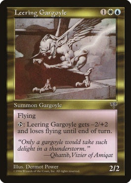 naokuroshop MTG [MIR][271][多][R][JP][抜目ないガーゴイル/Leering Gargoyle] NM