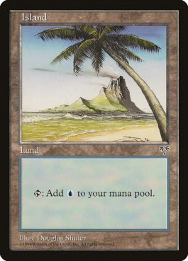 naokuroshop MTG [MIR][335][土地][C][EN][島/Island] NM