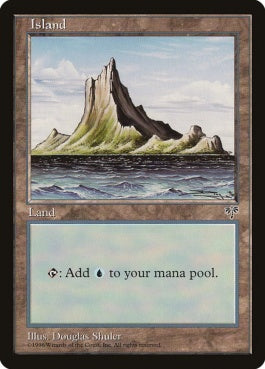 naokuroshop MTG [MIR][336][土地][C][JP][島/Island] NM