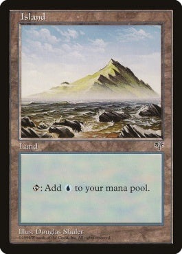 naokuroshop MTG [MIR][337][土地][C][JP][島/Island] NM