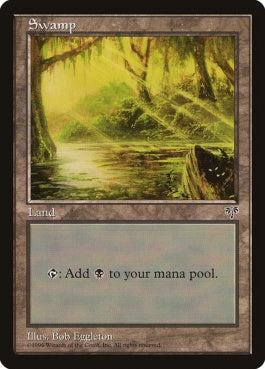 naokuroshop MTG [MIR][341][土地][C][EN][沼/Swamp] NM