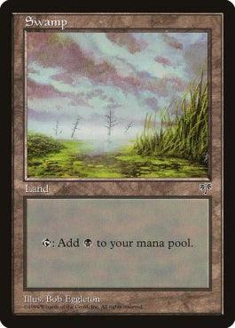 naokuroshop MTG [MIR][342][土地][C][EN][沼/Swamp] NM