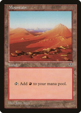 naokuroshop MTG [MIR][344][土地][C][EN][山/Mountain] NM