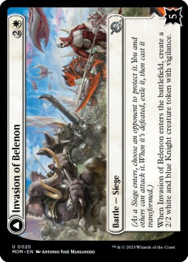 naokuroshop MTG [MOM][020][白][U][EN][ベレノンへの侵攻/Invasion of Belenon] NM