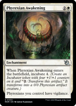 naokuroshop MTG [MOM][030][白][U][EN][ファイレクシアの覚醒/Phyrexian Awakening]（foil） NM