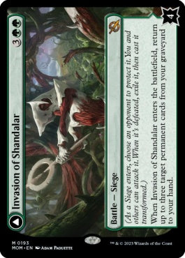 naokuroshop MTG [MOM][193][緑][M][EN][シャンダラーへの侵攻/Invasion of Shandalar]（foil） NM