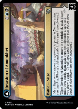 naokuroshop MTG [MOM][231][多][U][EN][アモンケットへの侵攻/Invasion of Amonkhet]（foil） NM