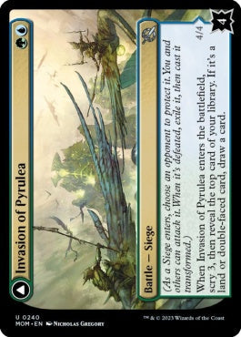 naokuroshop MTG [MOM][240][多][U][EN][パイルリーへの侵攻/Invasion of Pyrulea]（foil） NM