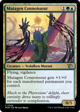 naokuroshop MTG [MOM][248][多][U][EN][変異体の鑑定人/Mutagen Connoisseur]（foil） NM