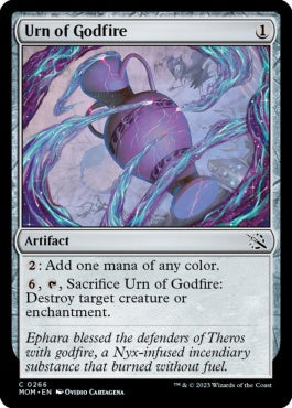 naokuroshop MTG [MOM][266][茶][C][EN][神の火の壺/Urn of Godfire]（foil） NM