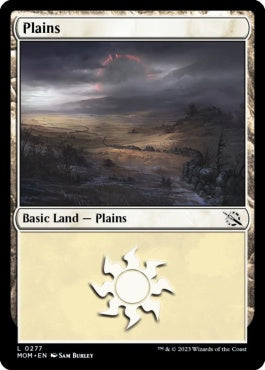 naokuroshop MTG [MOM][277][土地][C][EN][平地/Plains] NM