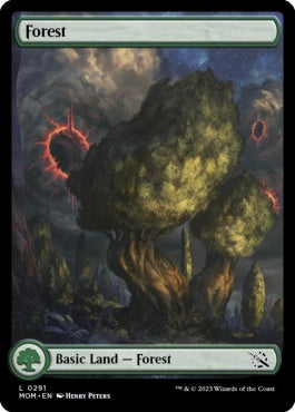 naokuroshop MTG [MOM][291][土地][C][EN][森/Forest] NM