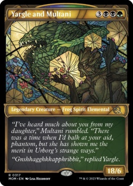 naokuroshop MTG [MOM][317][多][R][EN][ヤーグルとムルタニ/Yargle and Multani] NM