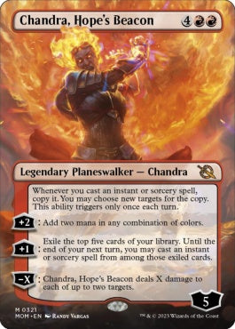 naokuroshop MTG [MOM][321][赤][M][EN][希望の標、チャンドラ/Chandra, Hope's Beacon]（foil） NM