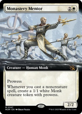 naokuroshop MTG [MOM][347][白][M][EN][僧院の導師/Monastery Mentor]（foil） NM