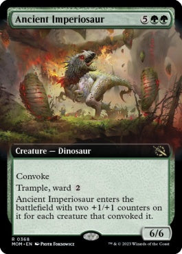 naokuroshop MTG [MOM][368][緑][R][EN][古の放漫トカゲ/Ancient Imperiosaur] NM