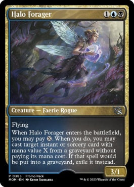 naokuroshop MTG [MOM][385][多][U][EN][光素を漁る者/Halo Forager]（foil） NM